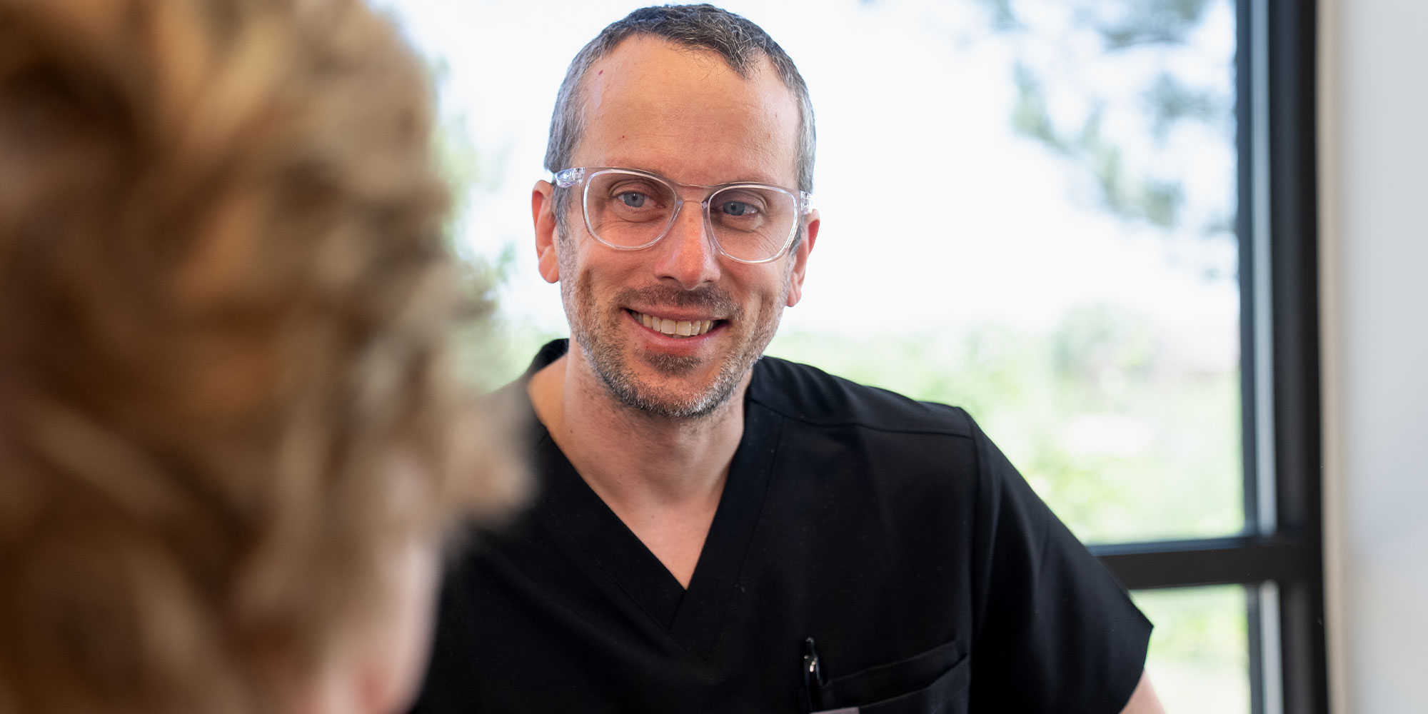 Doctor consulting with Patient