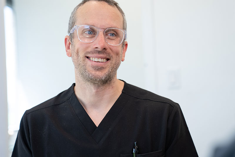 Doctor smiling
