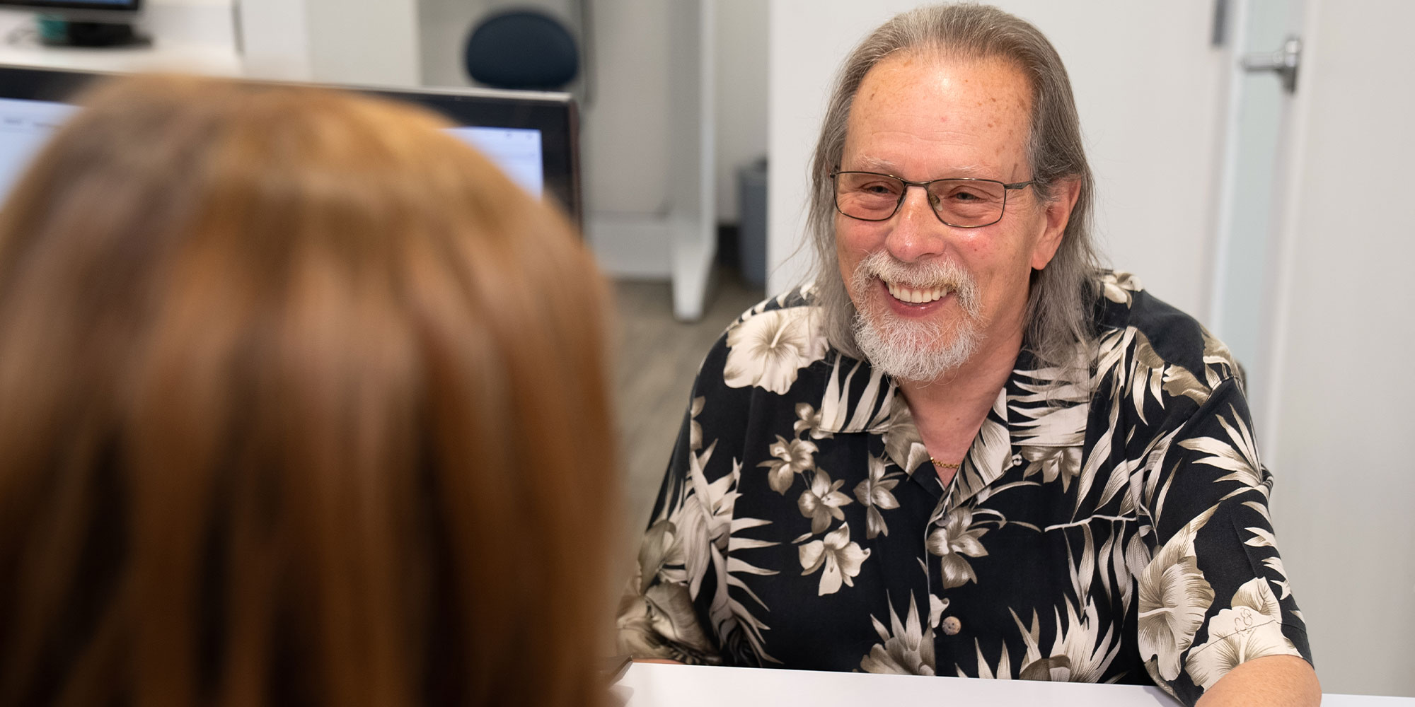 Patient Consulting with team member